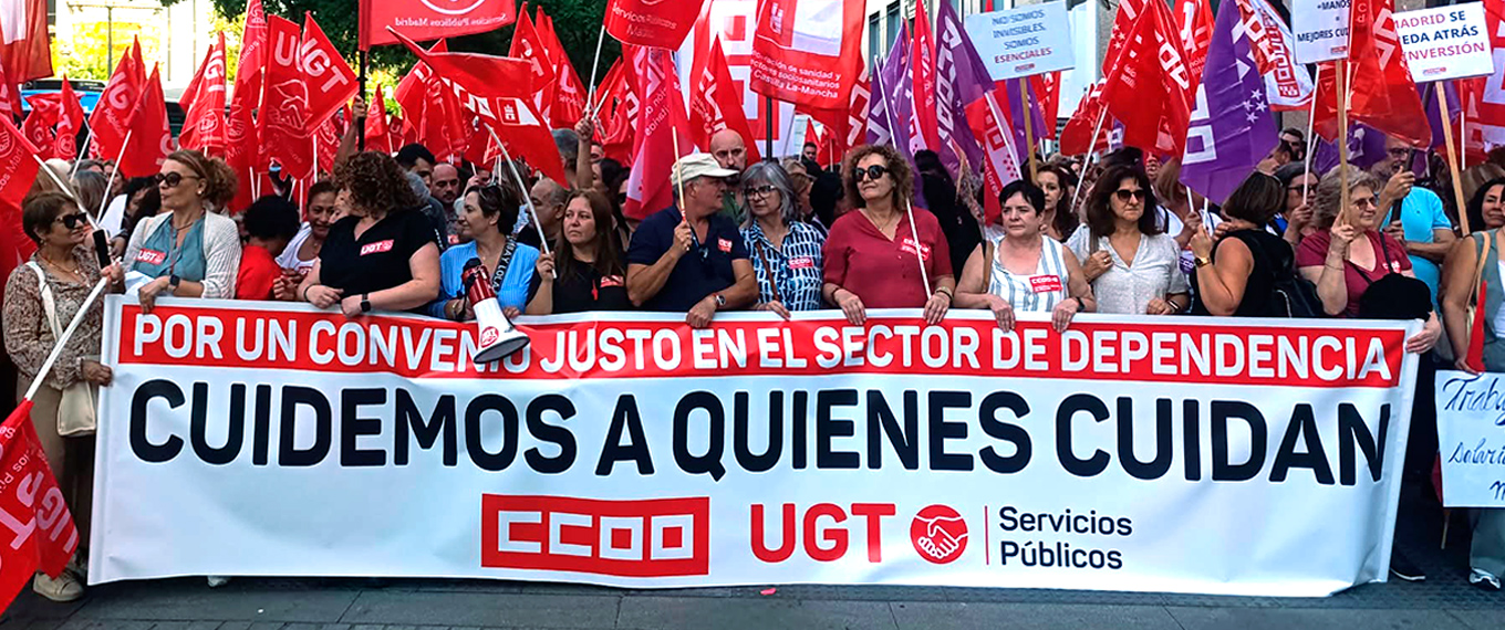 Manifestacion Dependencia el 1 de octubre de 2026